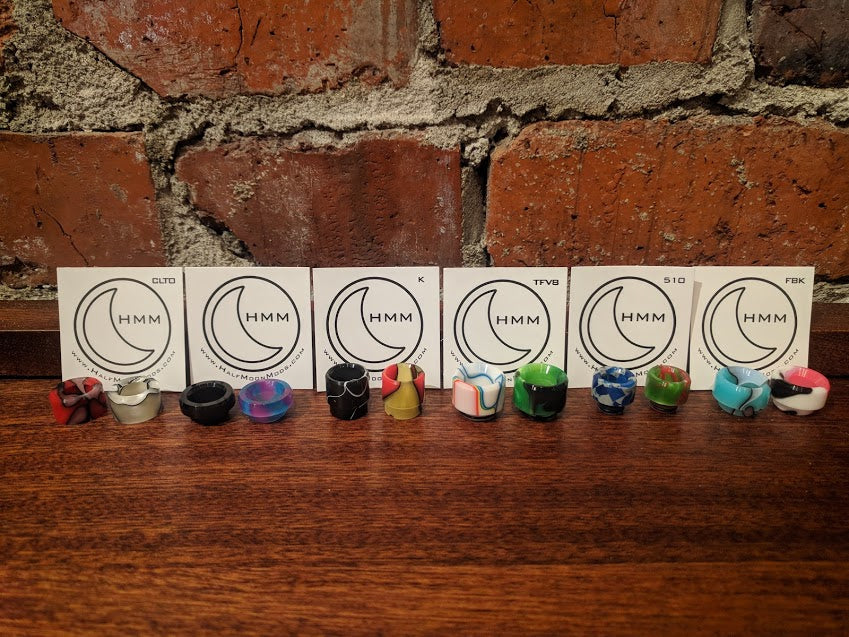 New Drip Tips by Half Moon Mods
