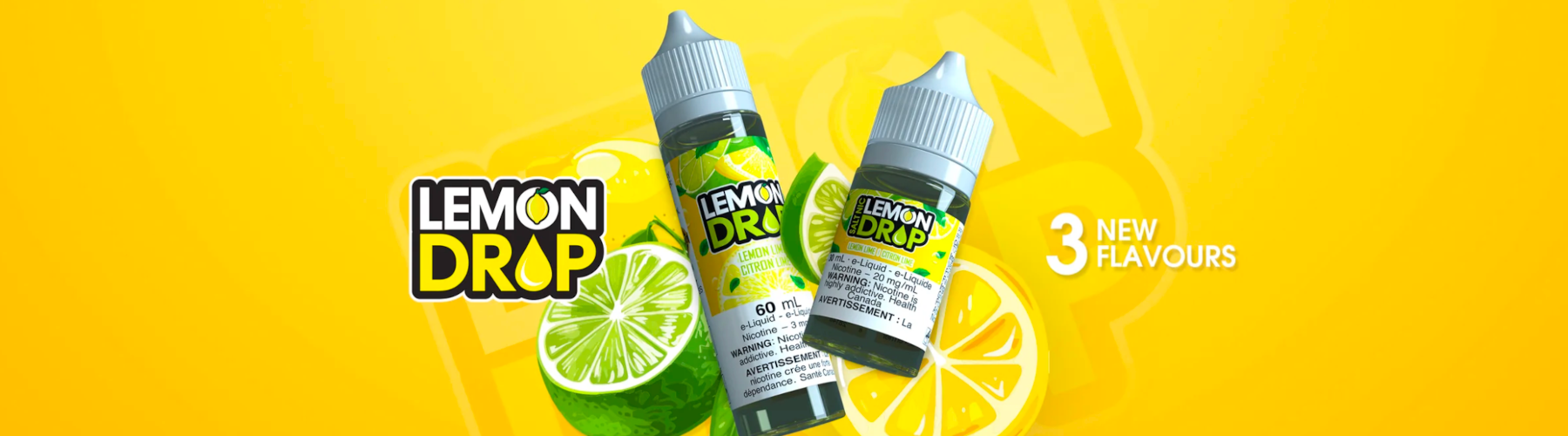 3 New Flavours from Lemon Drop