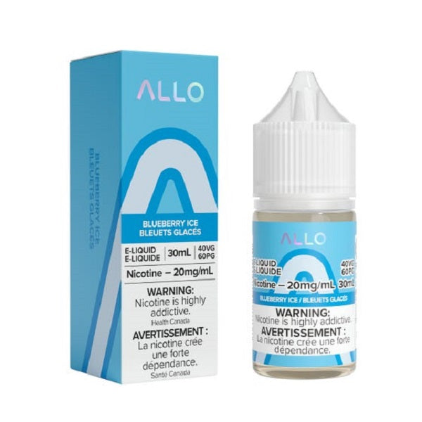 ALLO Blueberry Ice E-liquid in Vancouver