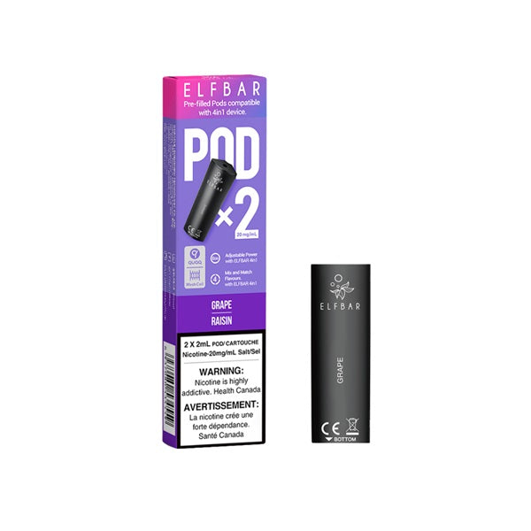 Elfbar 4in1 Pods - Grape