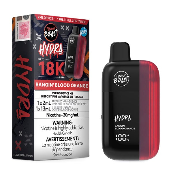 Flavour Beast HYDRA 18k - Bangin' blood Orange Iced