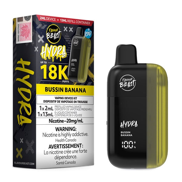 Flavour Beast HYDRA 18k - Bussin Banana Iced