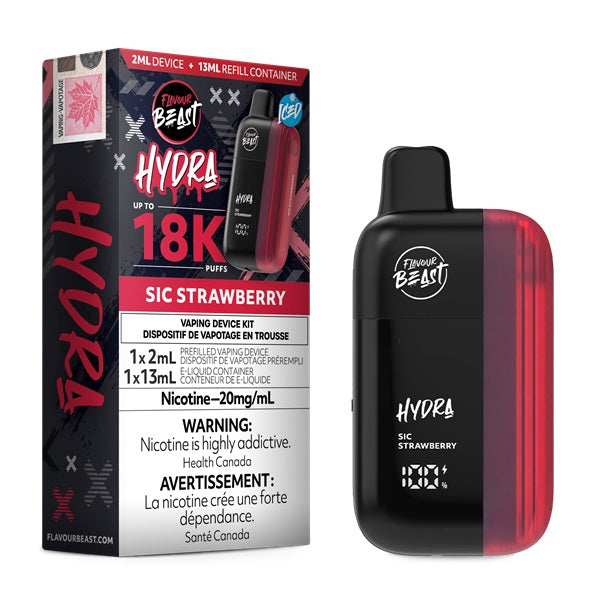 Flavour Beast HYDRA 18k - Sic Strawberry Iced