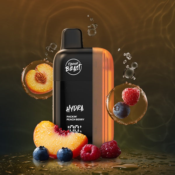 Flavour Beast HYDRA 18k - Packin' Peach Berry