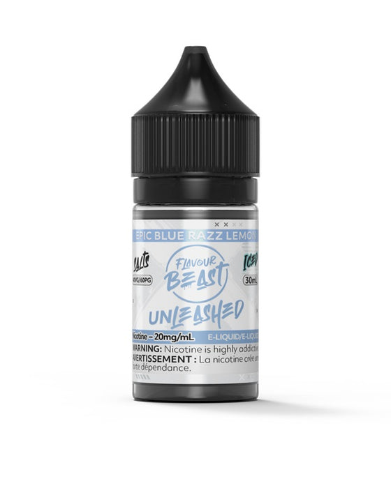 Flavour Beast Unleashed SALTS - Epic Blue Razz Lemon Iced