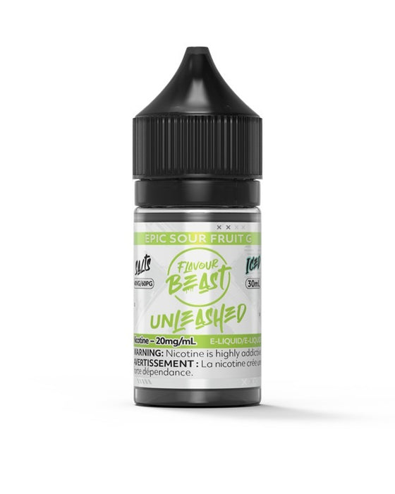 Flavour Beast Unleashed SALTS - Epic Sour Fruit G Iced