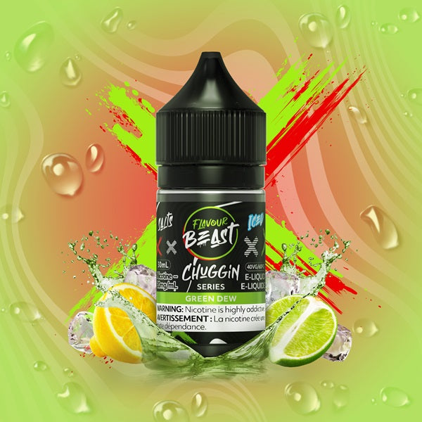 Flavour Beast Chuggin SALTS - Green Dew