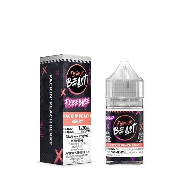 Flavour Beast FREEBASE - Packin' Peach Berry