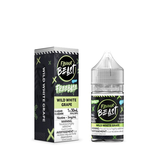 Flavour Beast FREEBASE - Wild White Grape Iced