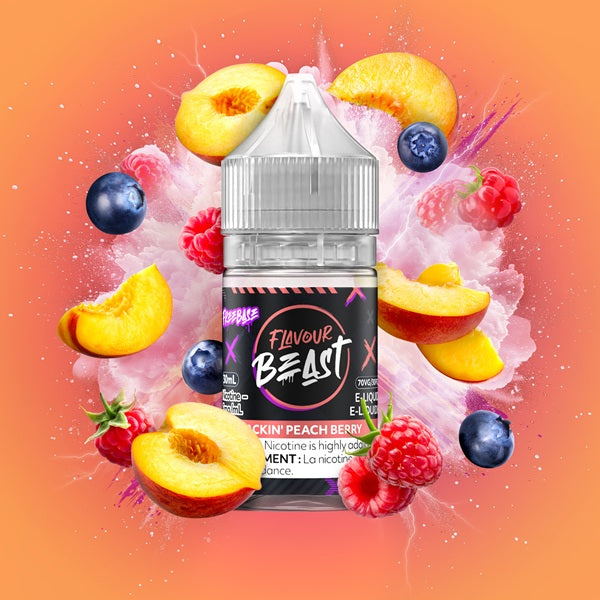 Flavour Beast FREEBASE - Packin' Peach Berry