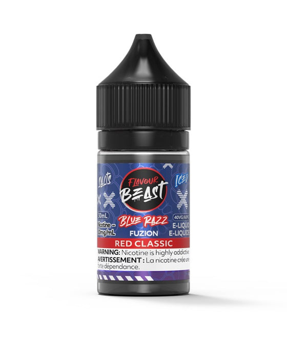 Flavour Beast SALTS - Blue Raz Fuzion Red Classic ICED