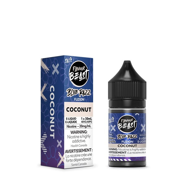 Flavour Beast SALTS - Blue Raz Fuzion Coconut