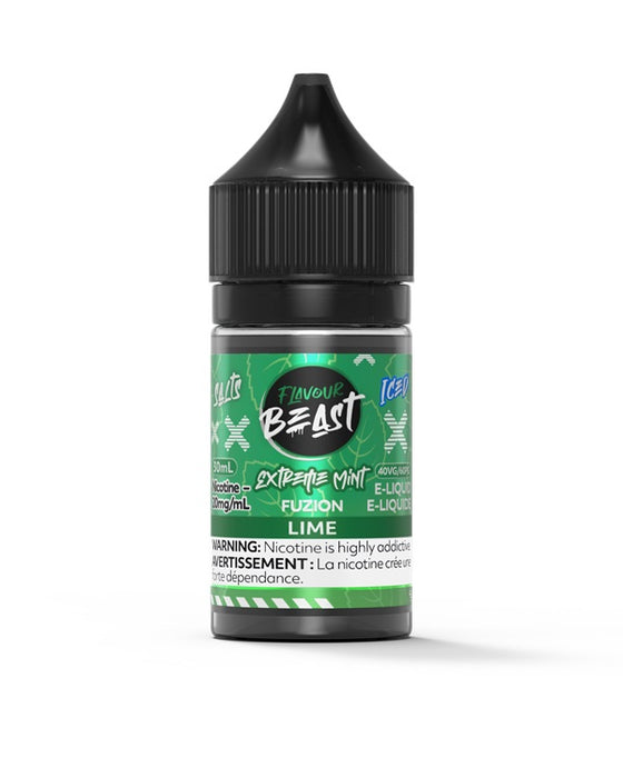 Flavour Beast SALTS - Extreme Mint Fuzion Lime ICED