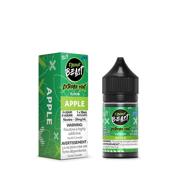 Flavour Beast SALTS - Extreme Mint Fuzion Apple ICED