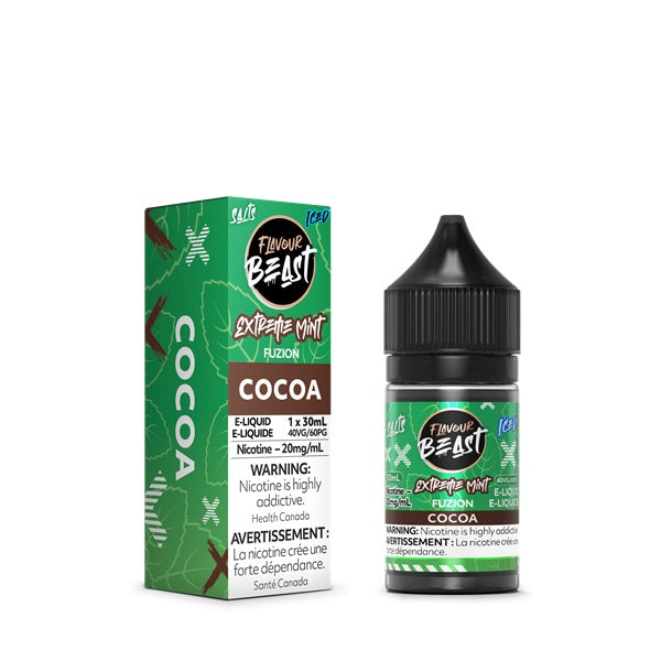 Flavour Beast SALTS - Extreme Mint Fuzion Cocoa ICED