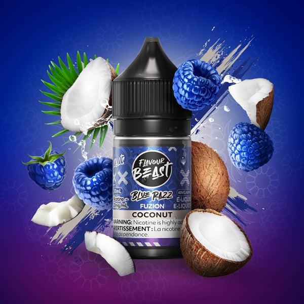 Flavour Beast SALTS - Blue Raz Fuzion Coconut