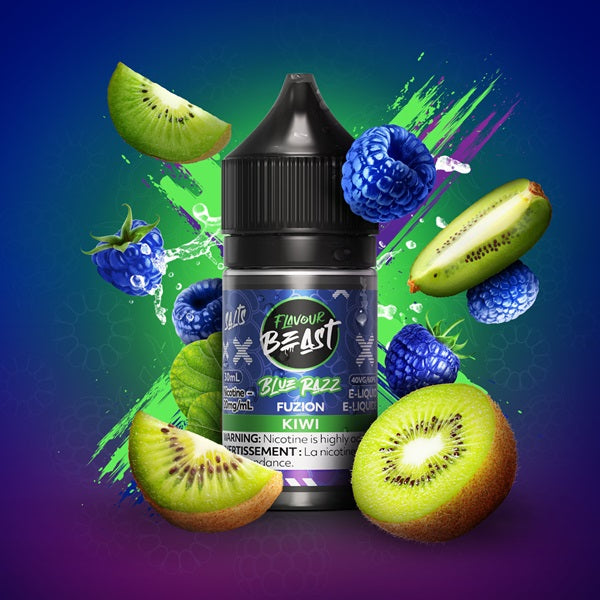 Flavour Beast SALTS - Blue Raz Fuzion Kiwi