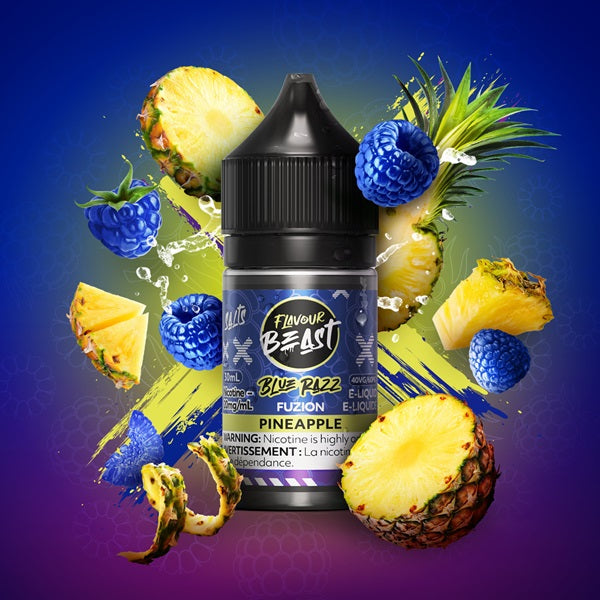 Flavour Beast SALTS - Blue Raz Fuzion Pineapple