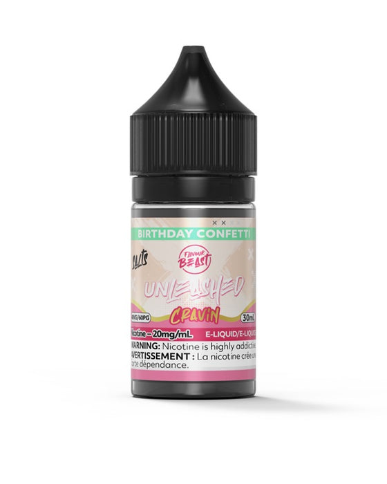 Flavour Beast Unleashed Cravin SALTS - Birthday Confetti