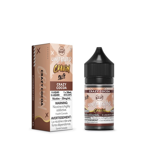 Flavour Beast Unleashed Cravin SALTS - Crazy Cocoa