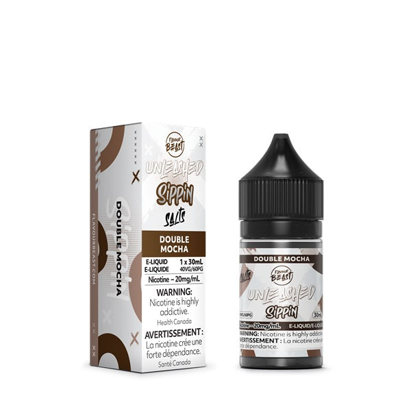 Flavour Beast Unleashed Sippin SALTS - Double Mocha